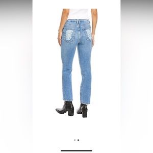 Good American Good Legs Indigo Straight Leg Jean